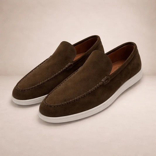 Wessel - Leather Slip-On Casual Loafers