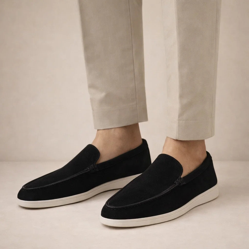 Wessel - Leather Slip-On Casual Loafers