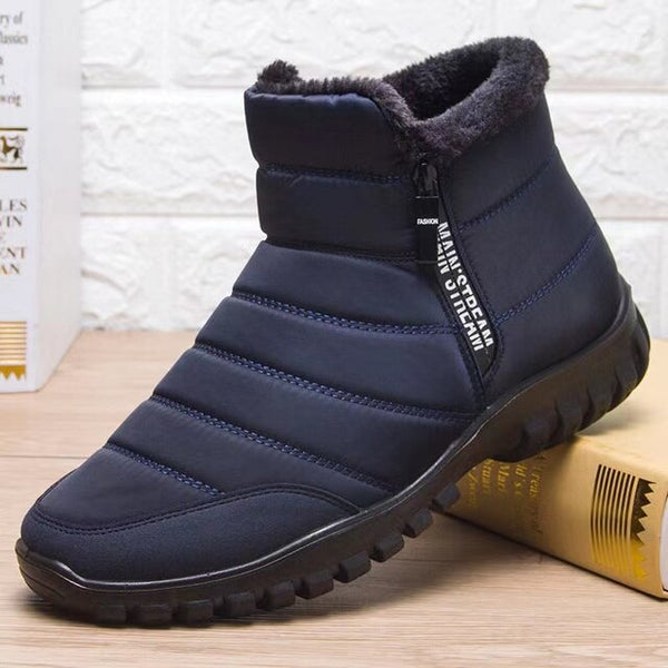 Tygo - Water Repellent Lined Winter Boots with Grip Sole