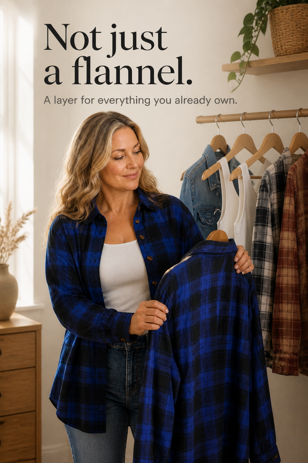 Godiva - Oversized Buffalo Check Shacket