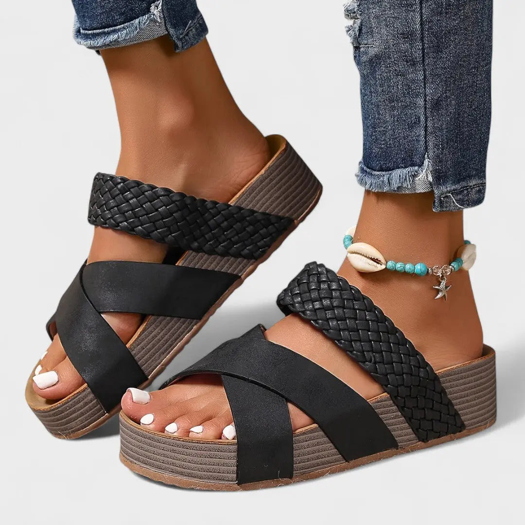 Delphine | Leather Orthopedic Sandals
