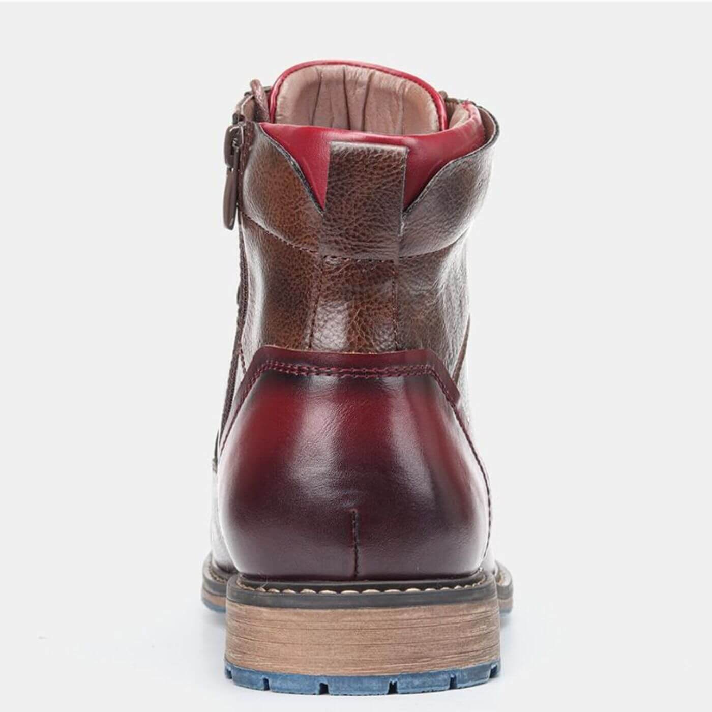 mens-ankle-boots-in-faux-material-with-cap-toe-and-side-zipper-5