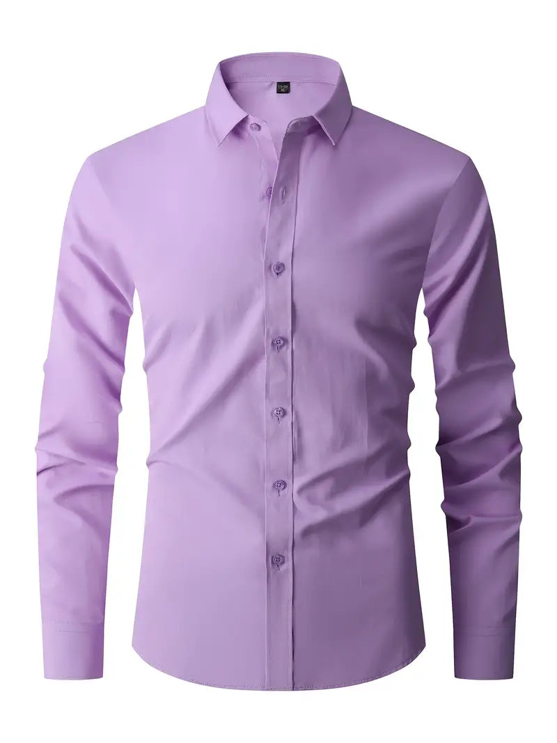 mens-business-woven-shirt-with-point-collar-and-button-cuffs-8