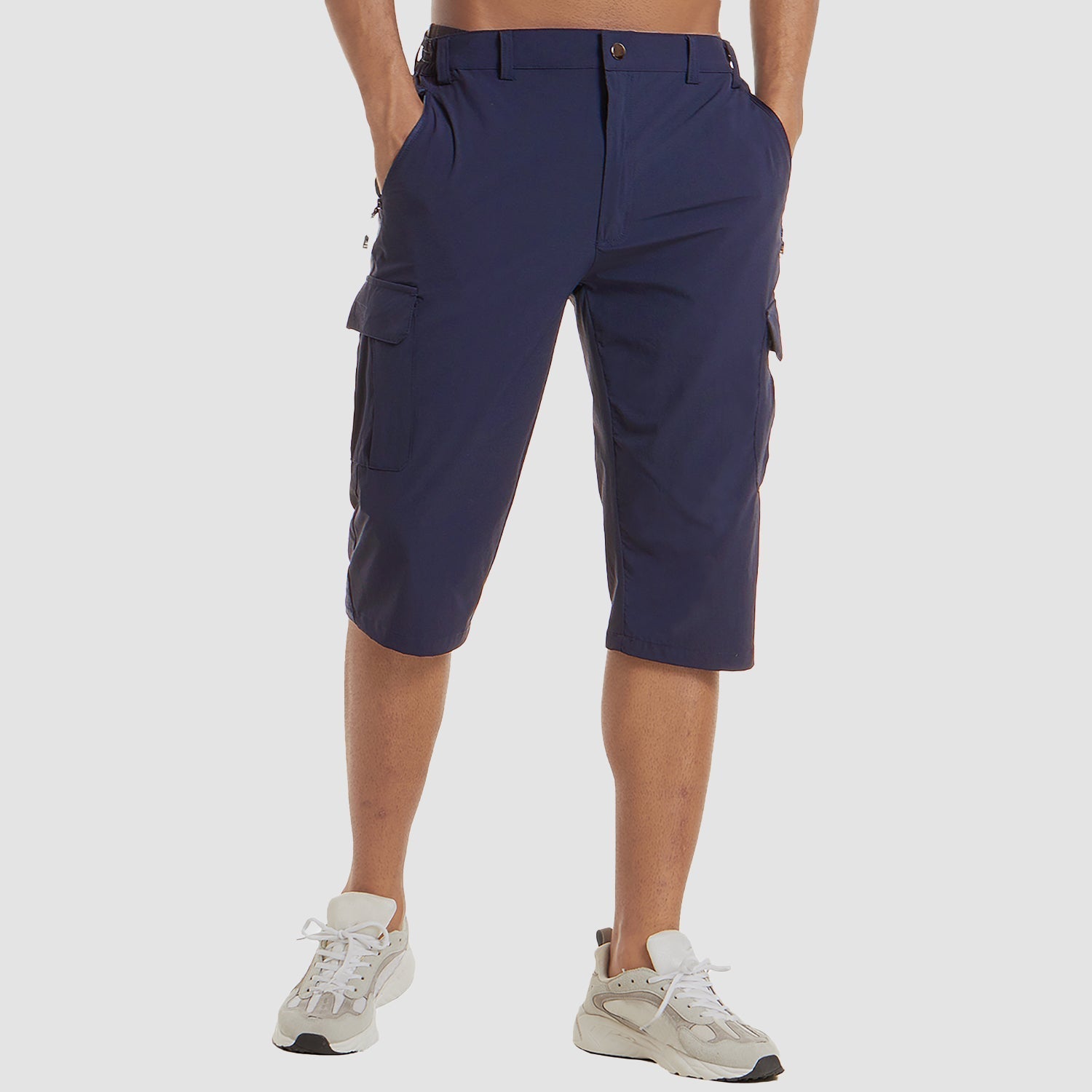mens-cargo-synthetic-shorts-with-zip-pocket-and-flap-pockets-4