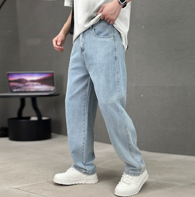 mens-casual-denim-pants-with-straight-legs-and-slant-pockets-2