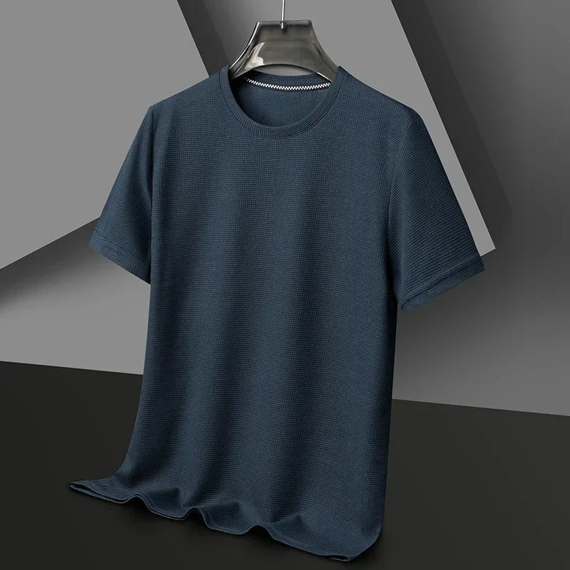 mens-casual-waffle-knit-blend-t-shirt-with-crew-neck-and-short-sleeves-6
