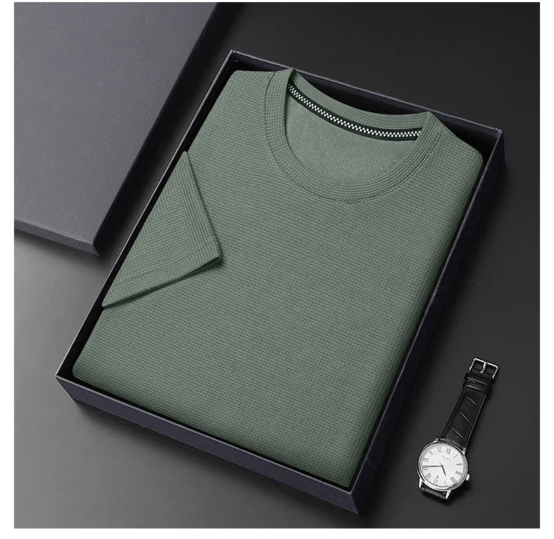 mens-casual-waffle-knit-blend-t-shirt-with-crew-neck-and-short-sleeves-9
