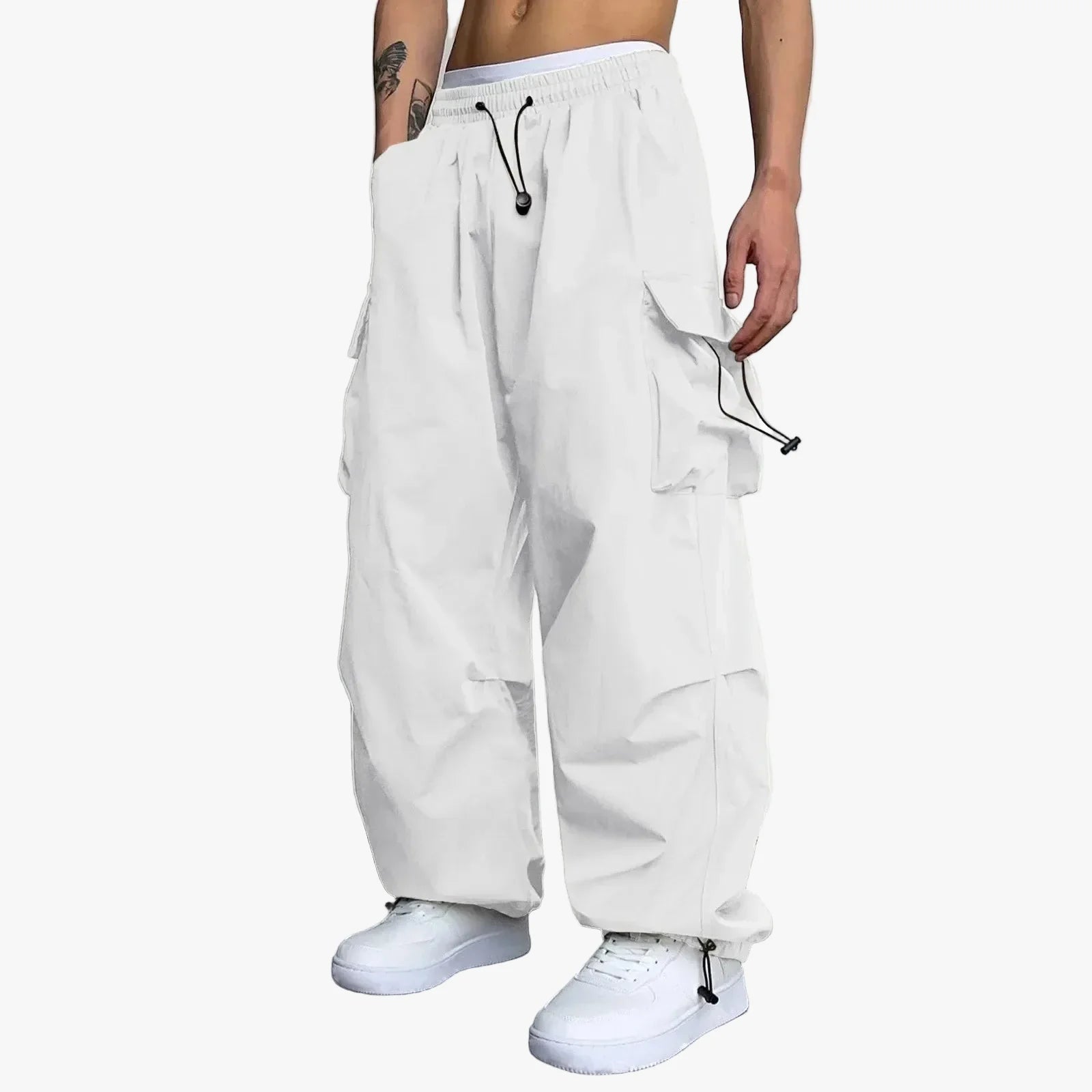 mens-casual-woven-cargo-pants-with-drawstring-and-toggle-hems-1