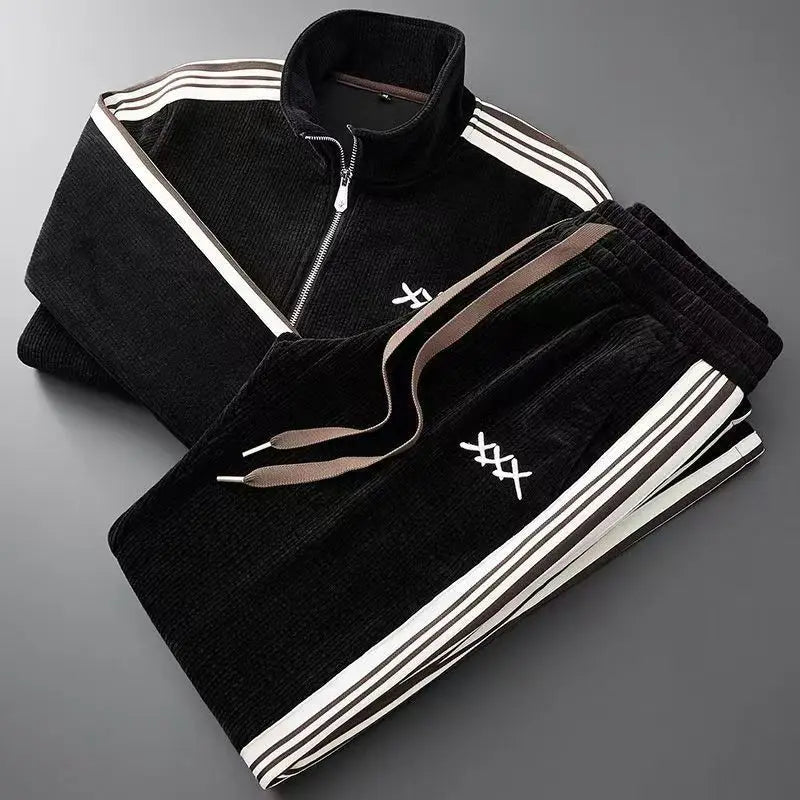 mens-corduroy-tracksuit-with-zip-jacket-and-stripe-trim-3