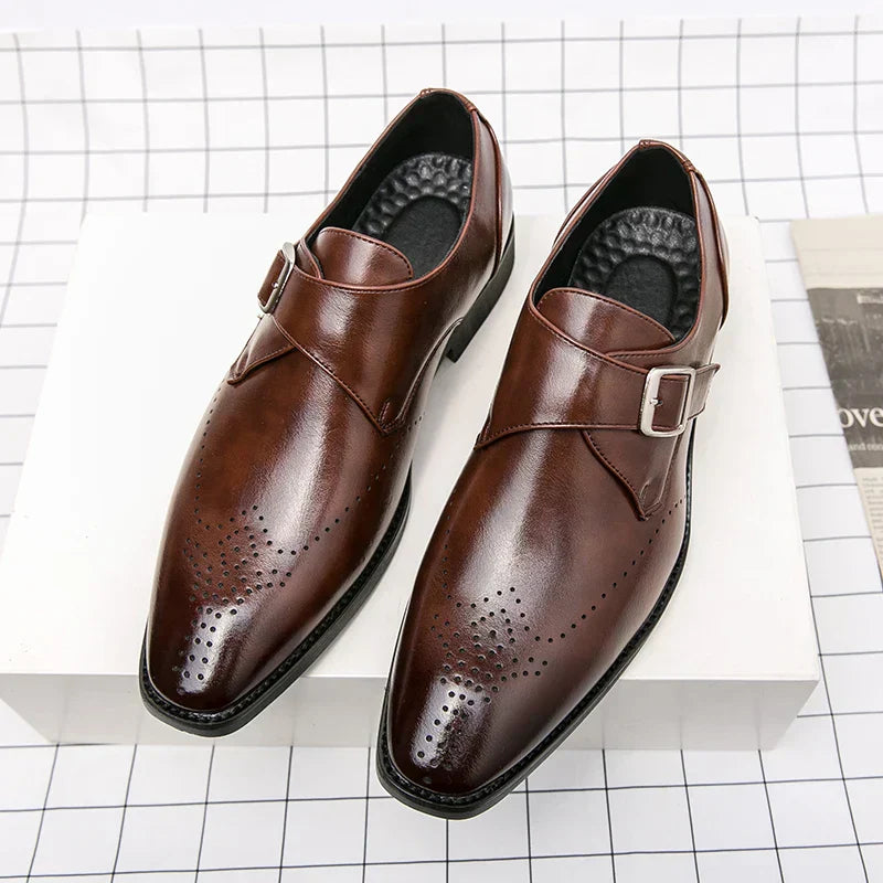 mens-dress-loafers-in-synthetic-material-with-monk-strap-and-perforated-toe-7