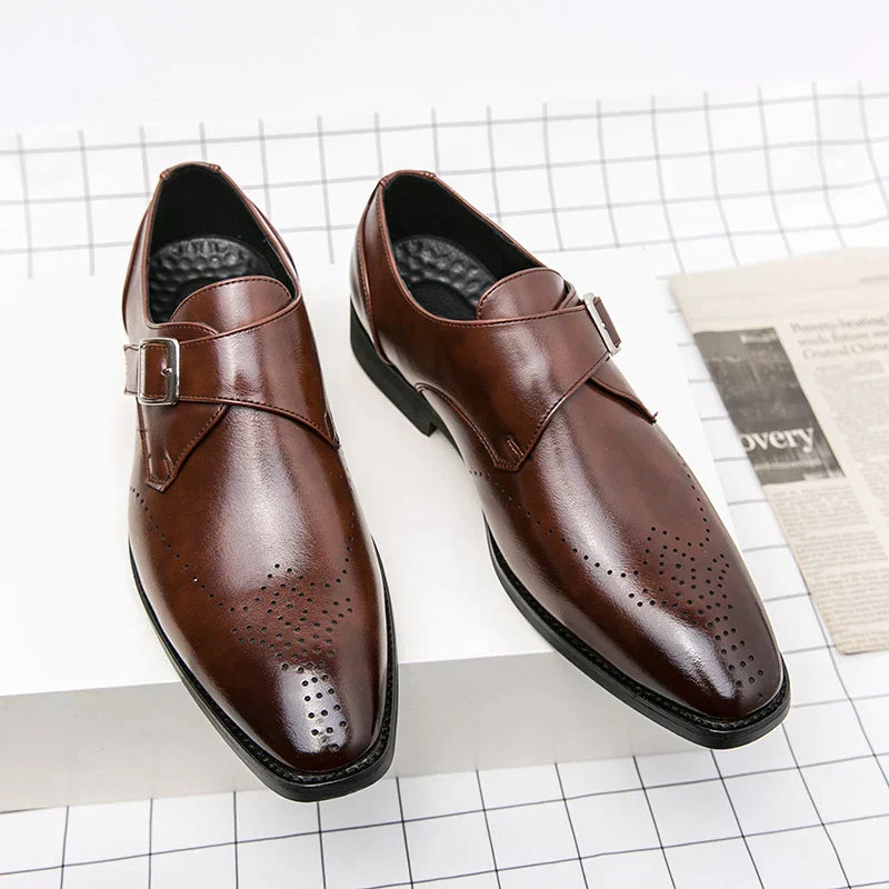 mens-dress-loafers-in-synthetic-material-with-monk-strap-and-perforated-toe-8