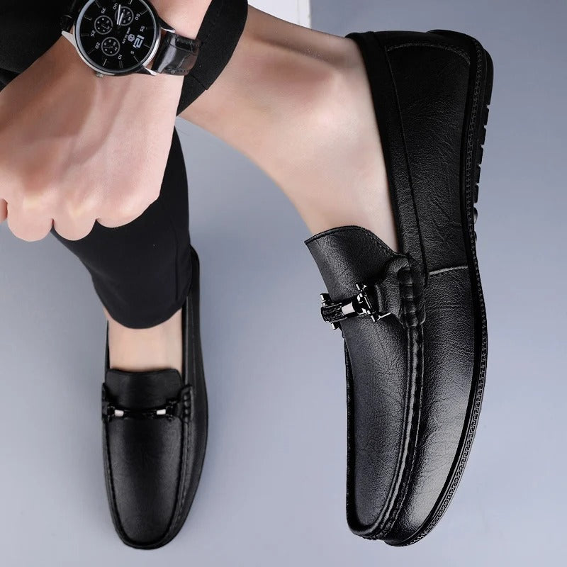 mens-faux-upper-loafers-with-metal-bit-and-moc-toe-5
