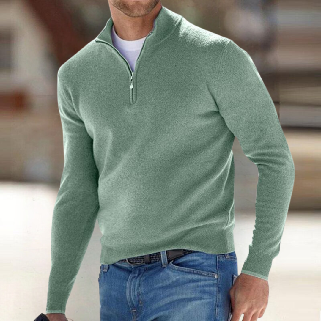mens-fine-gauge-knit-sweater-with-quarter-zip-and-stand-collar-5