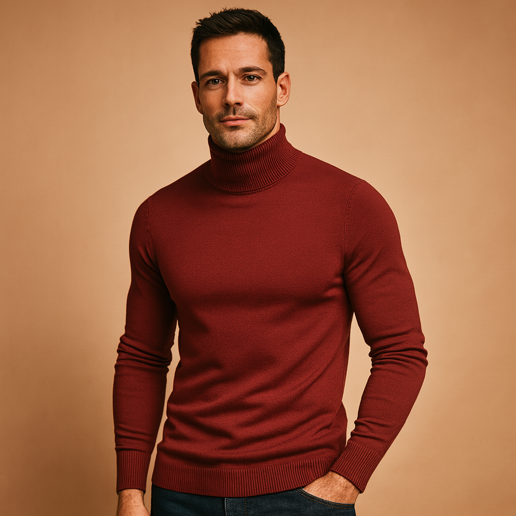 mens-fine-knit-pullover-sweater-with-turtleneck-and-ribbed-trim-3