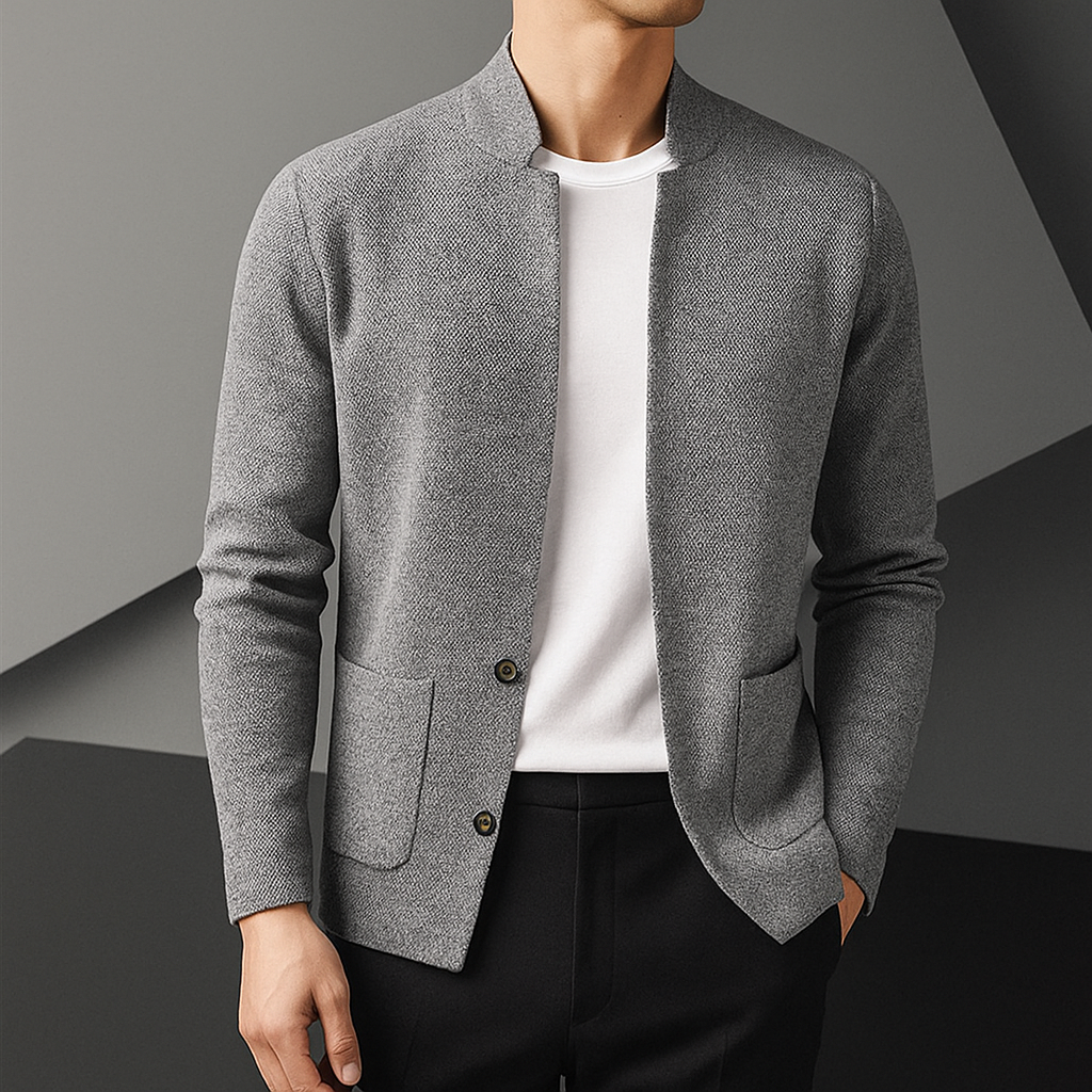 mens-knit-cardigan-with-stand-collar-and-patch-pockets-2