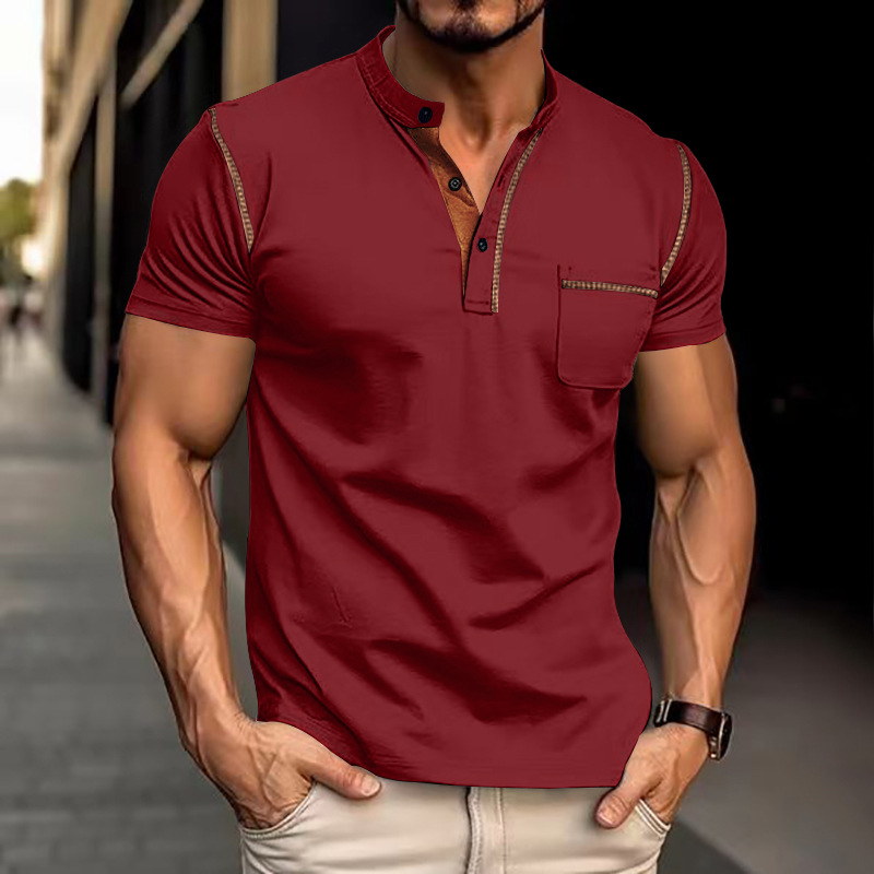 mens-knit-polo-shirt-with-band-collar-and-chest-pocket-3