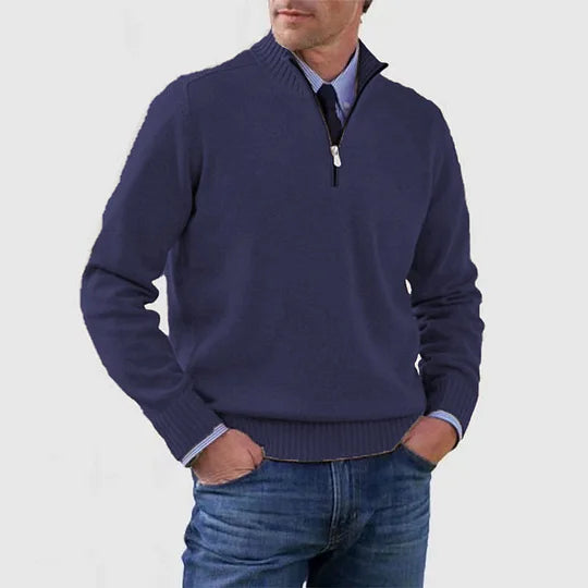 mens-knit-pullover-sweater-with-half-zip-mock-neck-11