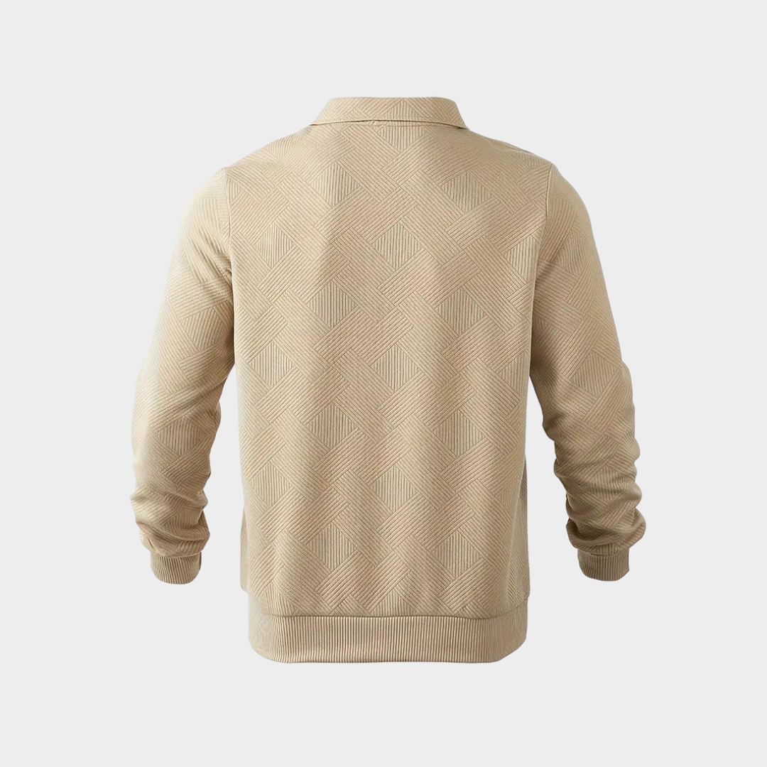 mens-knit-pullover-sweater-with-quarter-zip-and-pointed-collar-2