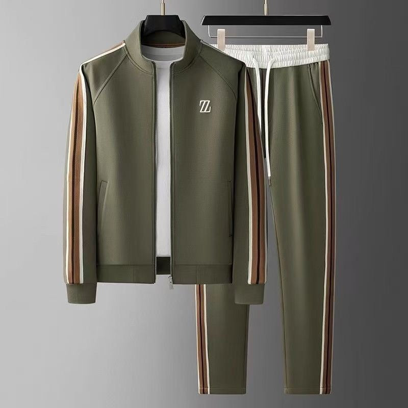mens-knit-tracksuit-with-zip-jacket-and-stripe-trim-11