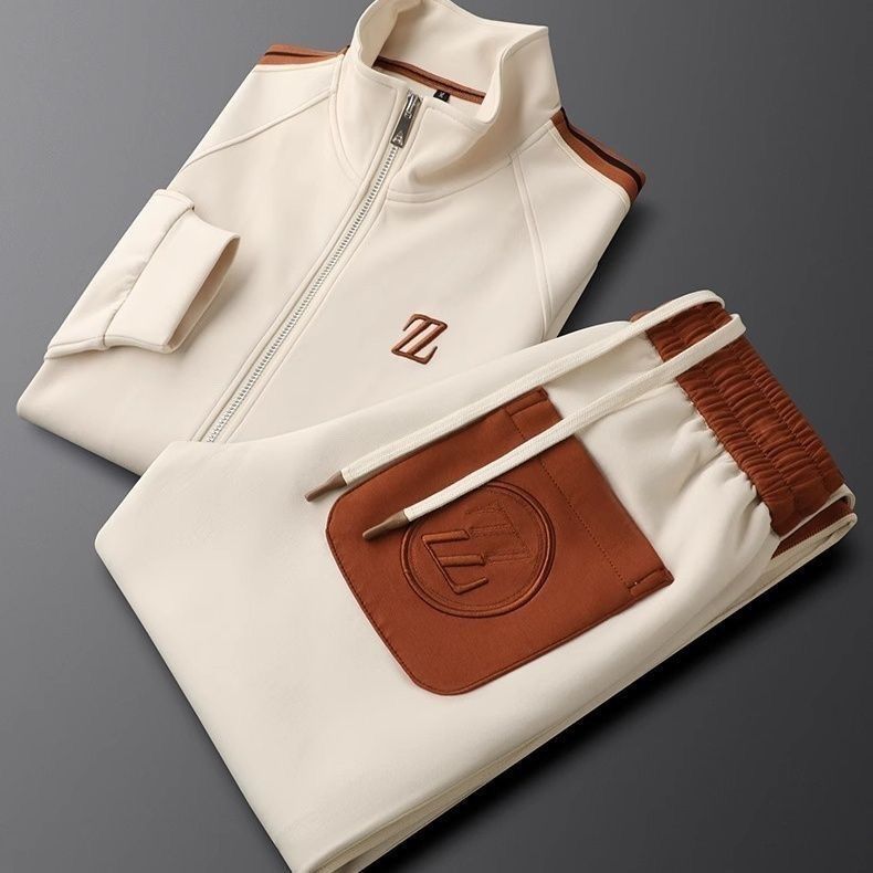 mens-knit-tracksuit-with-zip-jacket-and-stripe-trim-2