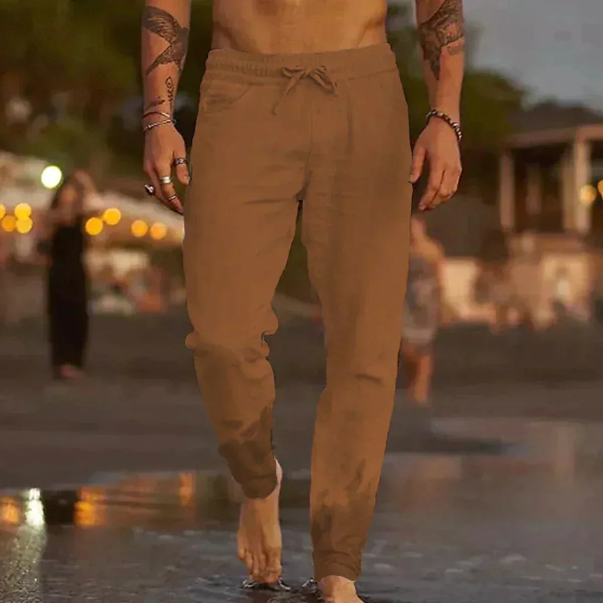mens-linen-blend-pants-with-drawstring-waist-and-elastic-cuffs-7