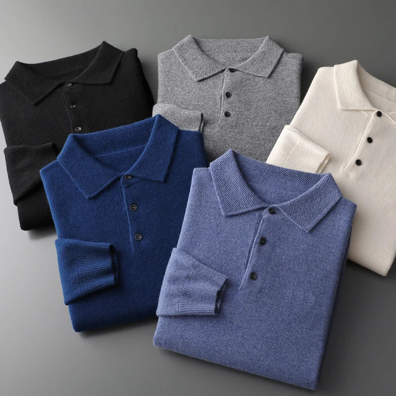 mens-merino-polo-shirt-with-three-button-placket-and-ribbed-trim-2