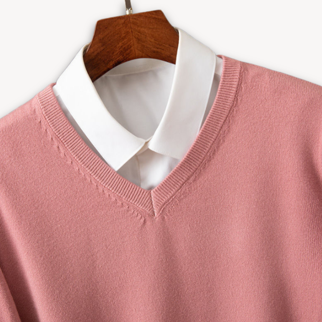 mens-plain-knit-sweater-with-v-neck-and-ribbed-trim-13