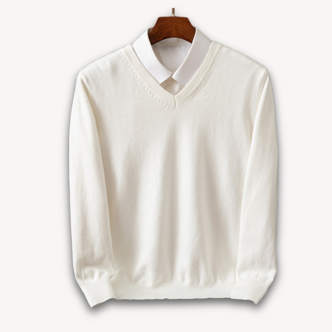 mens-plain-knit-sweater-with-v-neck-and-ribbed-trim-9
