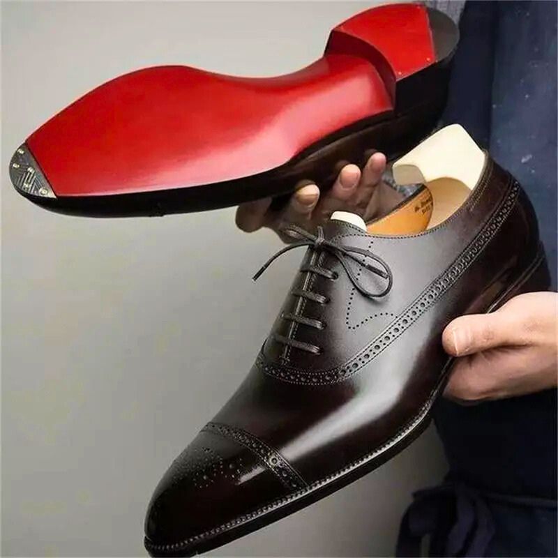 mens-synthetic-oxford-shoes-with-cap-toe-and-lace-up-3