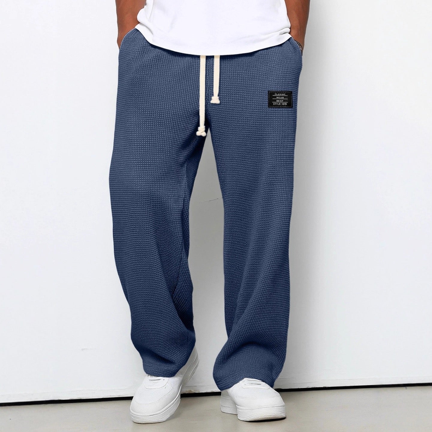 mens-waffle-weave-pants-with-drawcord-waist-and-side-pockets-7