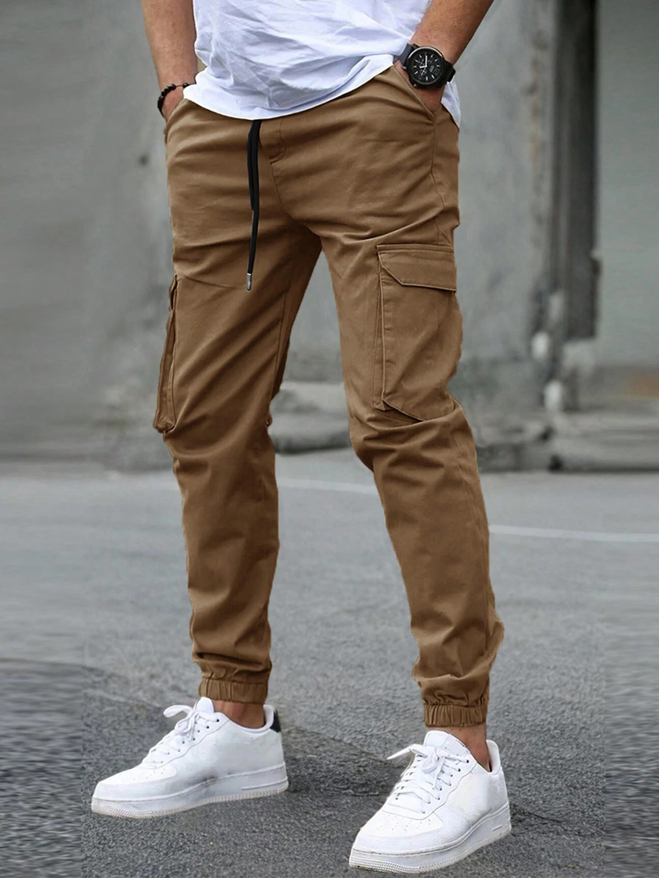 mens-woven-cargo-pants-with-drawcord-waist-and-cuffed-ankles-5