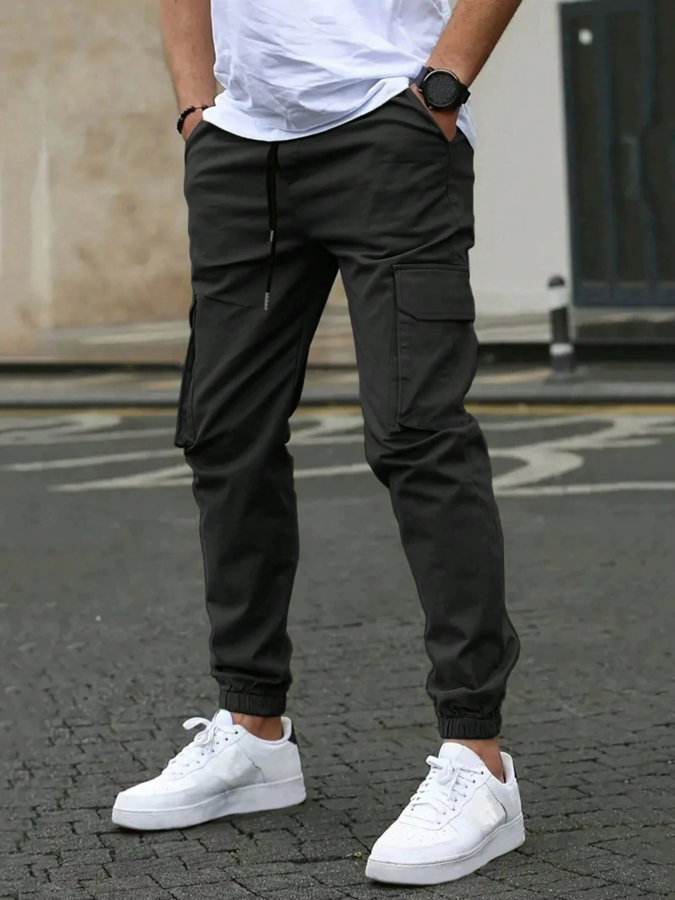 mens-woven-cargo-pants-with-drawcord-waist-and-cuffed-ankles-7