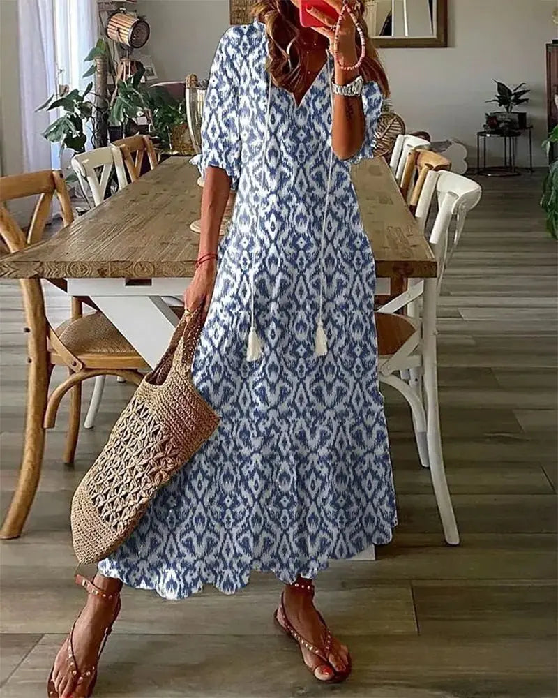 Énora | Effortless Boho Dress with Flattering Fit