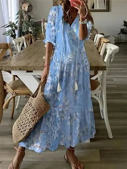 Énora | Effortless Boho Dress with Flattering Fit