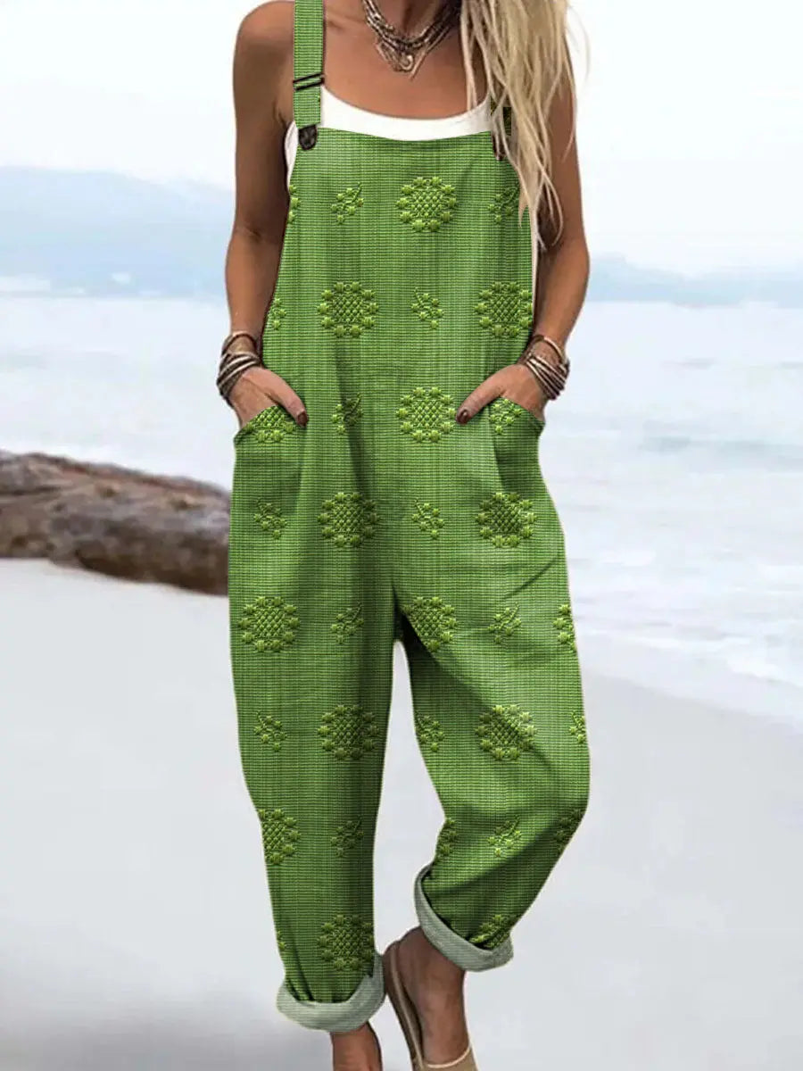 Selene | Relaxed Pattern Jumpsuit