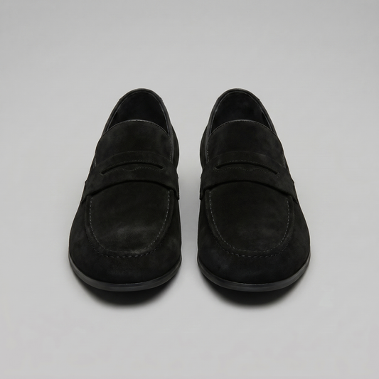 Sebastiaan - Suede Penny Loafers for Smart Casual Wear