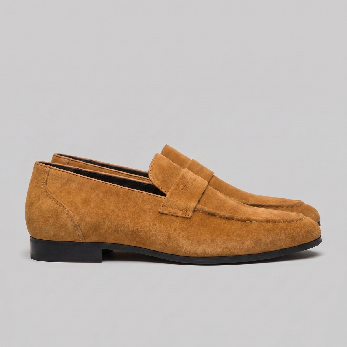 Sebastiaan - Suede Penny Loafers for Smart Casual Wear