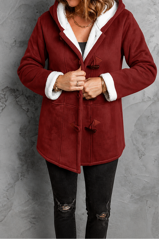 Beatrice - Hooded Coat with Plush Lining