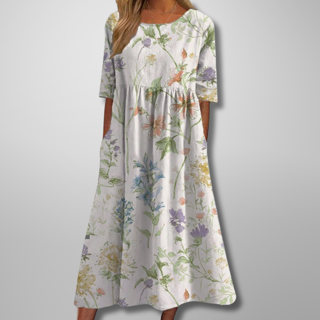 womens-a-line-woven-midi-dress-with-scoop-neck-and-empire-seam-4