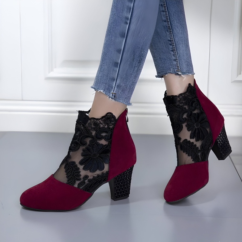 womens-ankle-synthetic-bootie-heels-with-lace-panels-and-back-zipper-6
