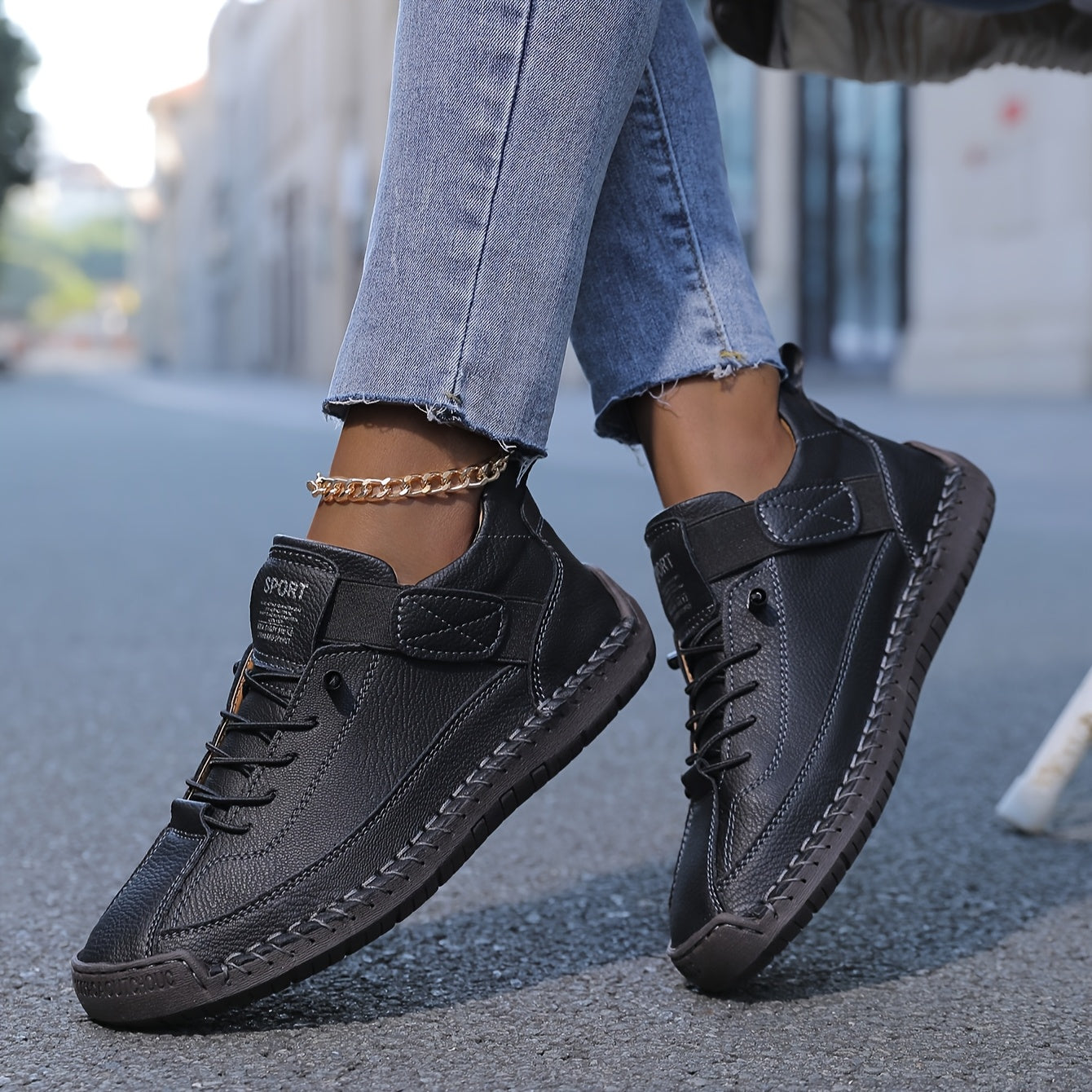 womens-casual-faux-suede-sneakers-with-strap-and-stitching-5