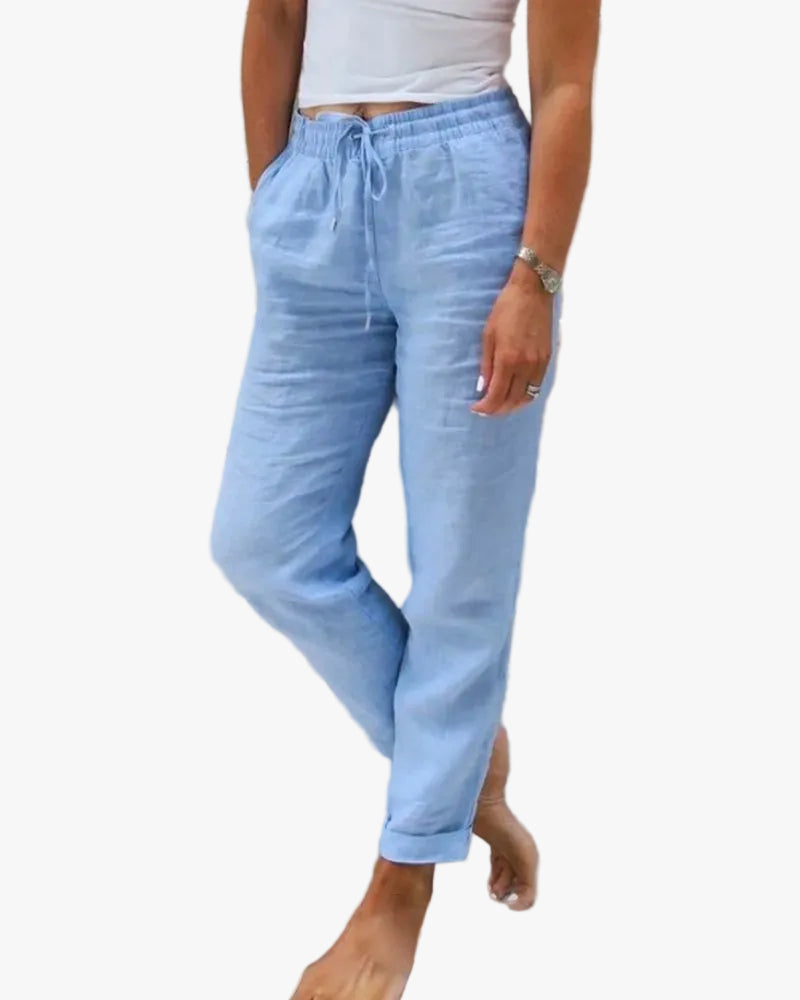 womens-casual-linen-blend-pants-with-drawstring-waist-and-cuffed-hem-1