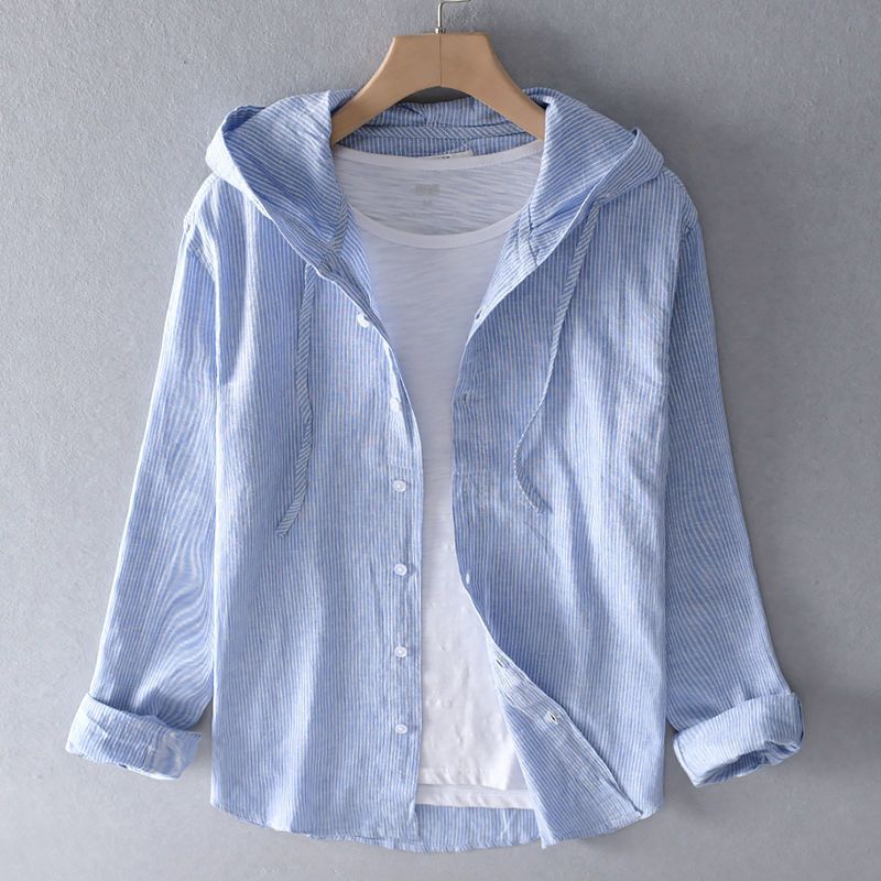 womens-casual-linen-shirt-with-hood-and-button-front-3