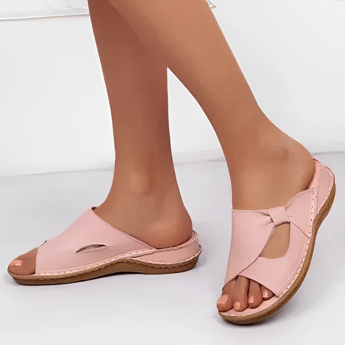womens-casual-synthetic-slide-sandals-with-cutout-upper-and-stitching-3