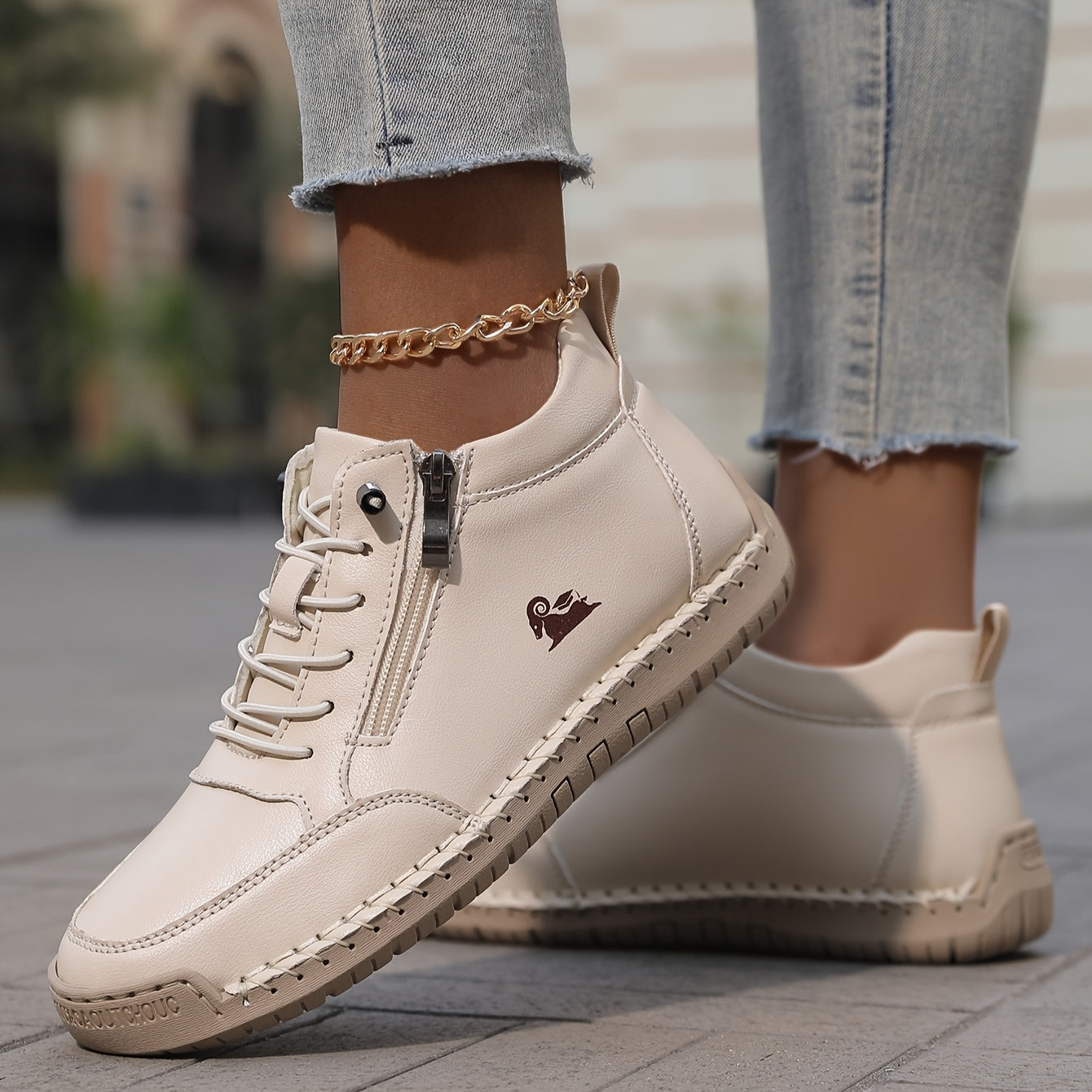 womens-casual-synthetic-sneakers-with-side-zipper-and-lace-up-15