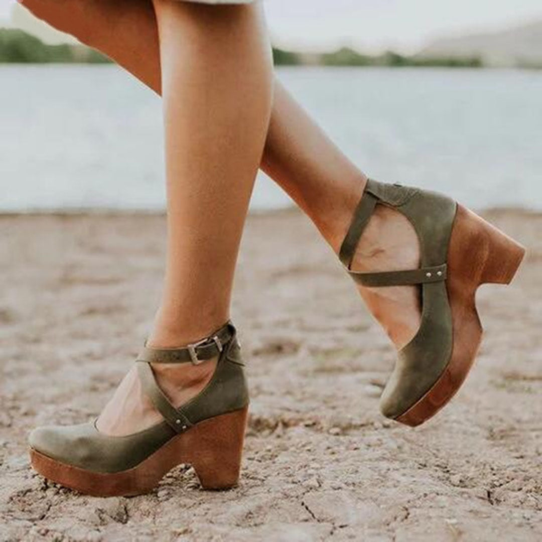 womens-faux-upper-sandals-with-closed-toe-and-buckle-strap-3