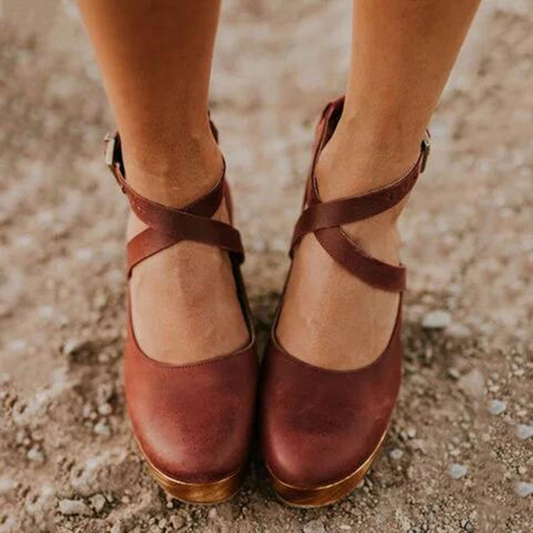 womens-faux-upper-sandals-with-closed-toe-and-buckle-strap-4