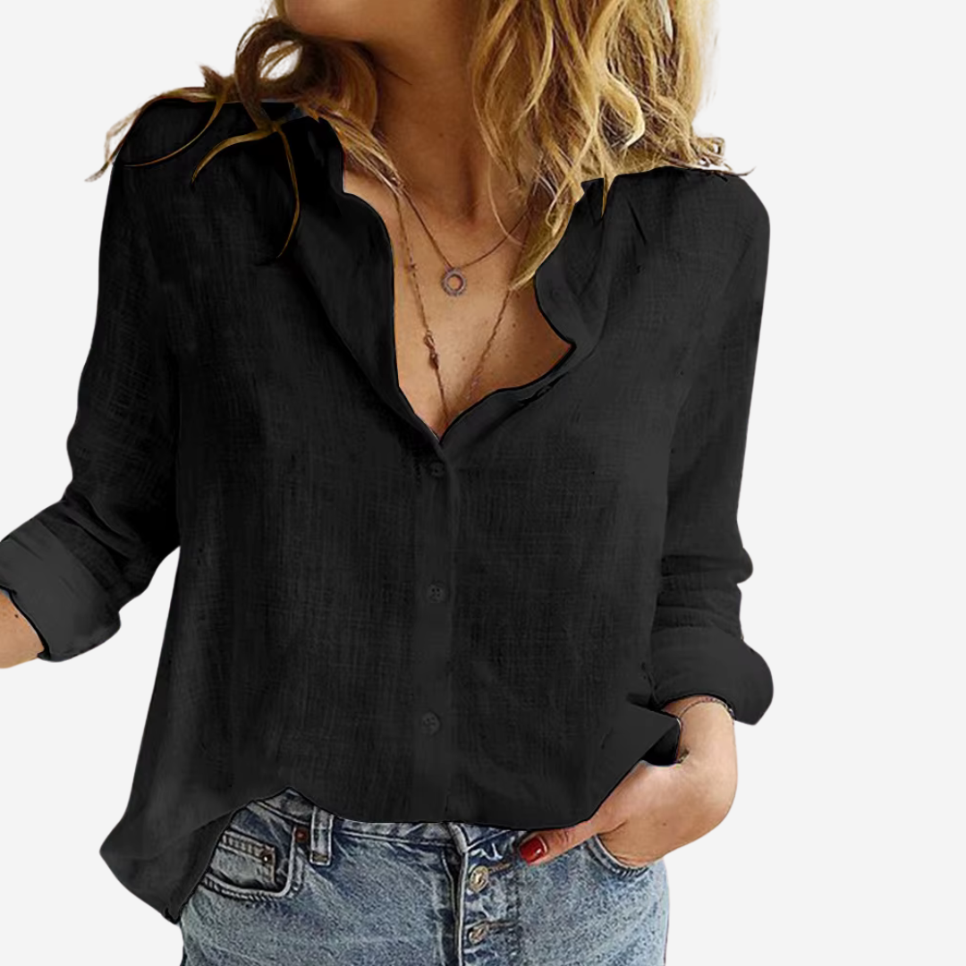womens-linen-blend-blouse-with-button-front-and-roll-tab-sleeves-4