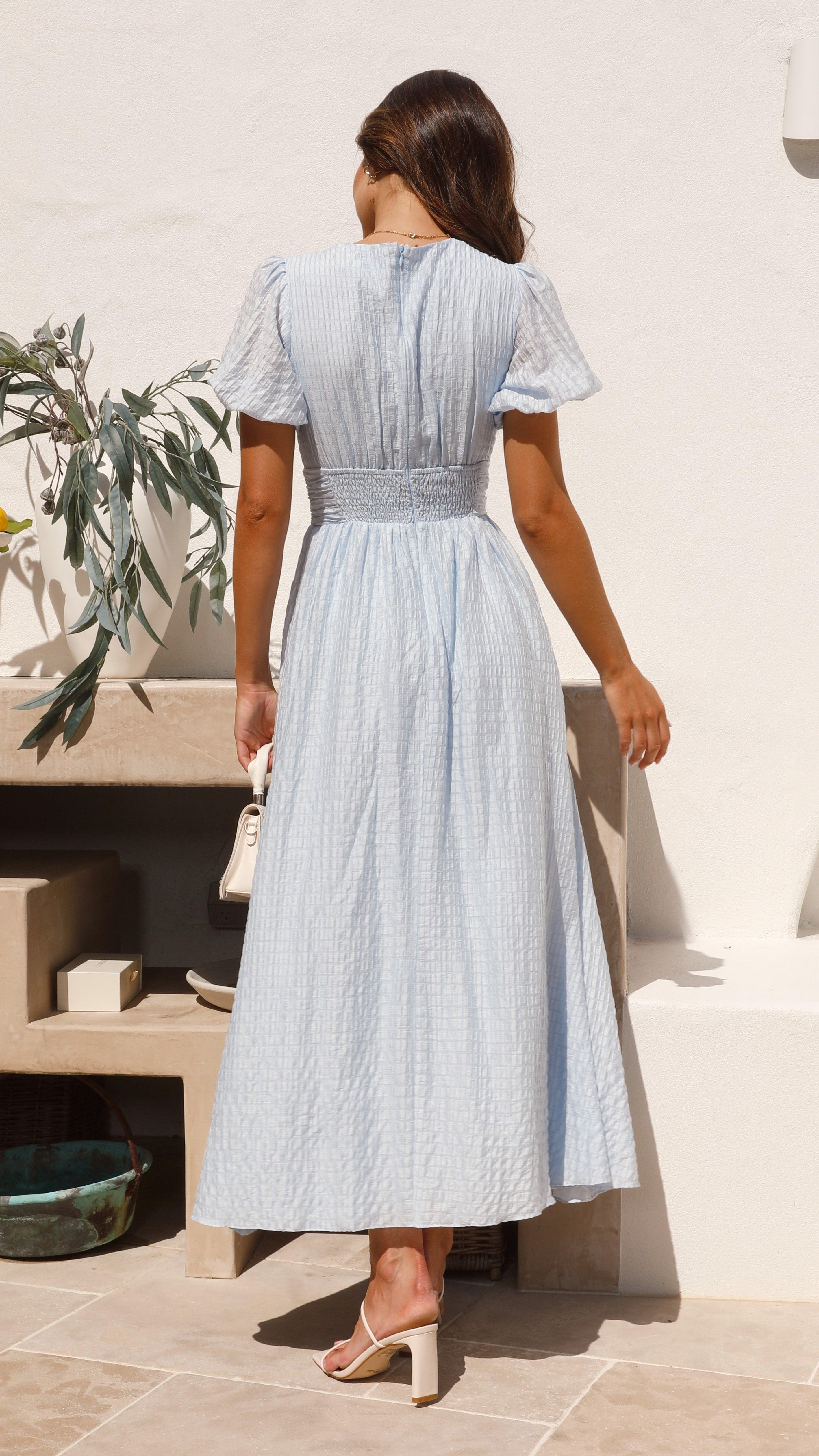 womens-maxi-dress-with-button-front-and-puff-sleeves-3