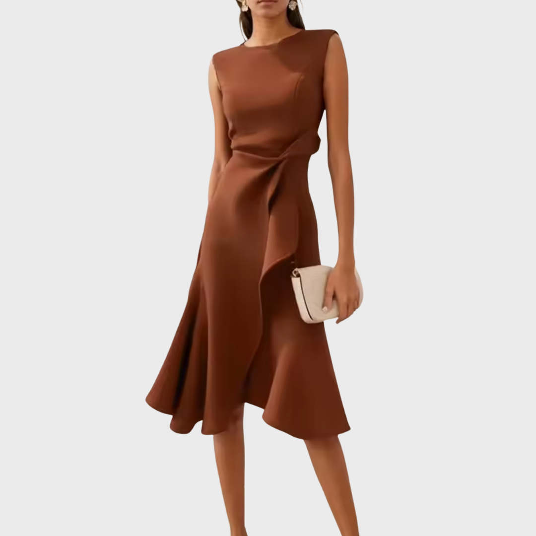 womens-occasion-woven-midi-dress-with-draped-waist-and-asymmetric-hem-9